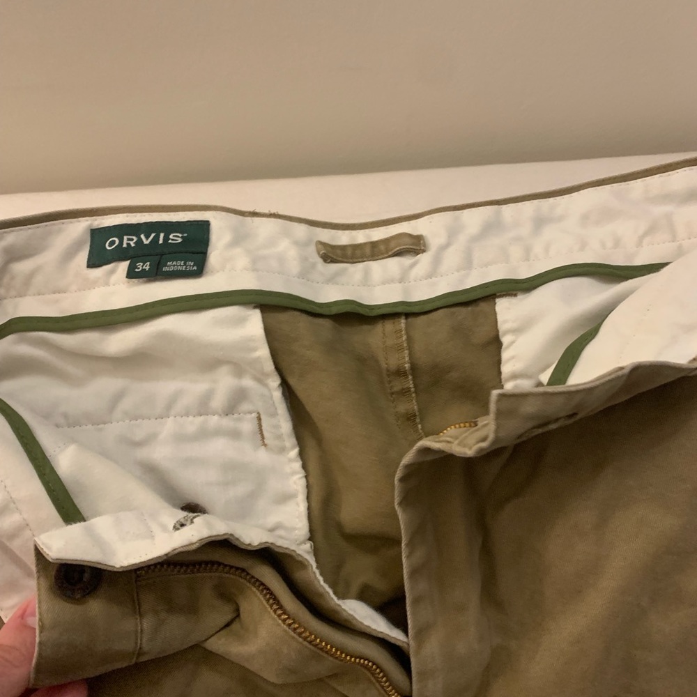 Orvis Khaki Pants (34 size) In great condition